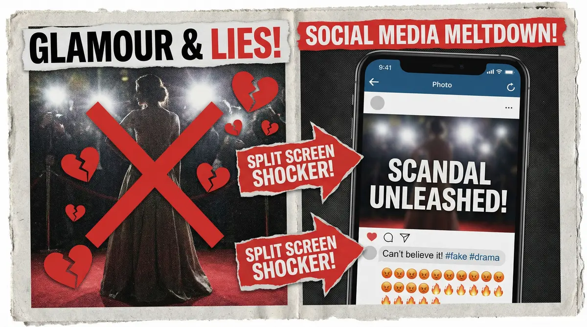 今日吃瓜 女星人设崩塌社交媒体翻车现场